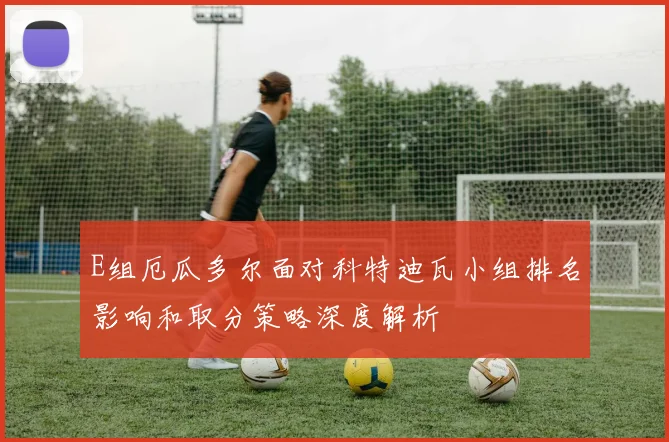 E组厄瓜多尔面对科特迪瓦小组排名影响和取分策略深度解析